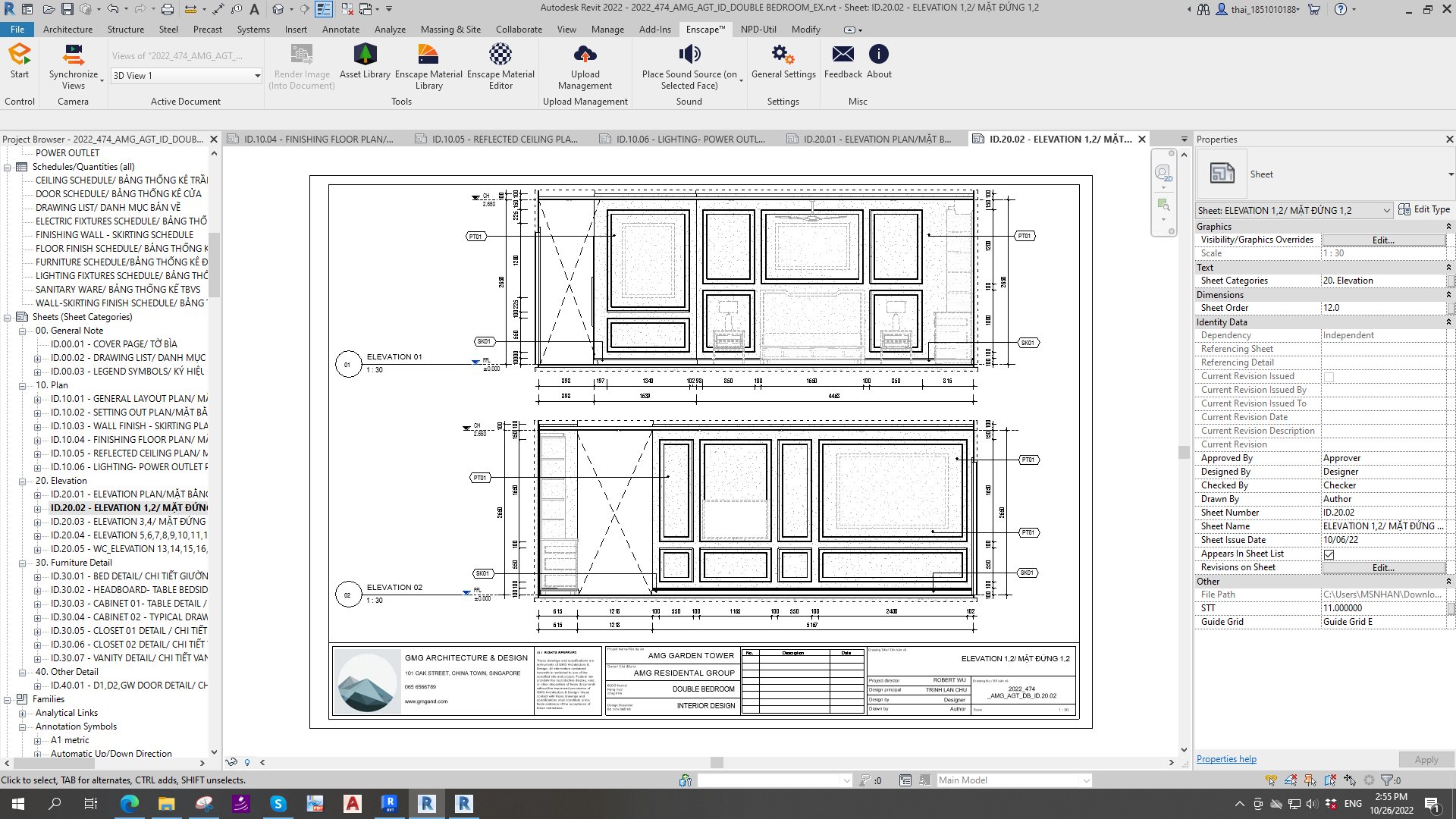 LY NA REVIT INTERIOR - Infinity Revit